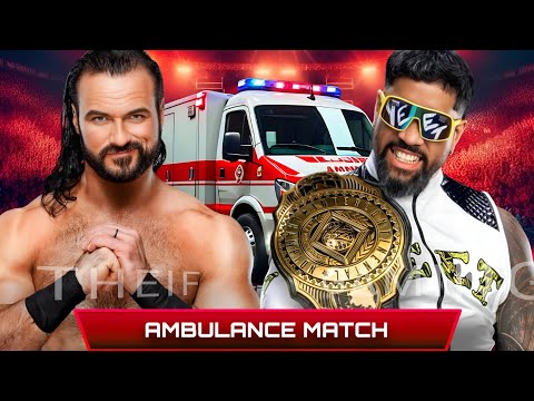 WWE 2K24 • Ambulance Match - Drew McIntyre VS Jey Uso | WWE