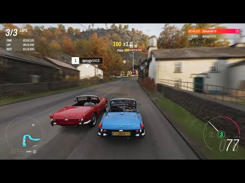 Forza Horizon 4 - Multiplayer Races and Isha's Cabs