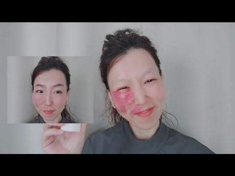 アザを消しつつ華やかメイクGorgeous makeup while erasing bruises