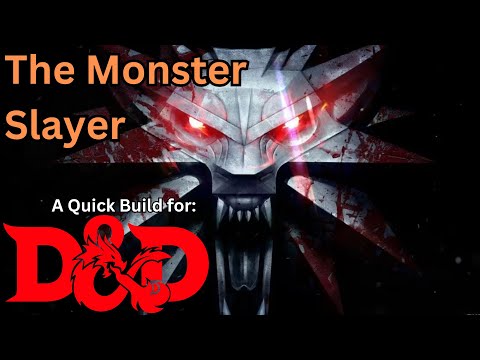 The Monster Slayer,  a knowledgeable support ranger build for D and D 5e!