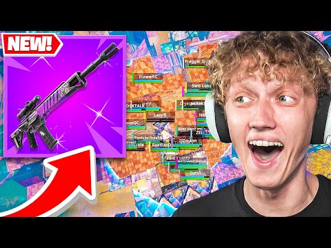 I Hosted a $1000 TACTICAL DMR Tournament In Fortnite! (new weapon)