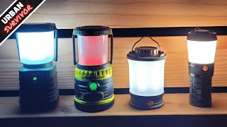 The Best Lanterns Compared (Fenix CL30R + Streamlight Super Siege + BLF LT1 + LE Rechargeable)