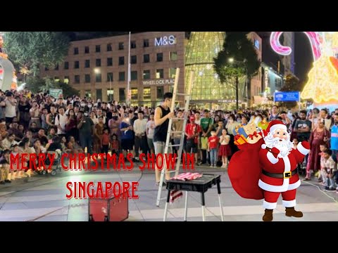 Merry Christmas day show | Orchard | SINGAPORE #singapore #ytshorts #merrychristmas2023