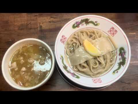 【今日の昼飯】 MENクライ 神保町店の「昆布水つけ麺（塩）」 1100円