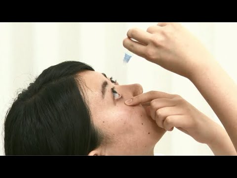 手術後の眼を守る「目薬を正しくさす方法」