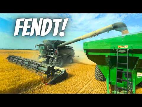 Will the Fendt ideal 9 survive harvest? watch till the end for a surprise!