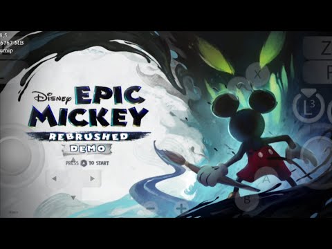 Epic Mickey Rebrushed Demo Android Uzuy Xiaomi 11T Pro 12/256 Snapdragon 888 Test