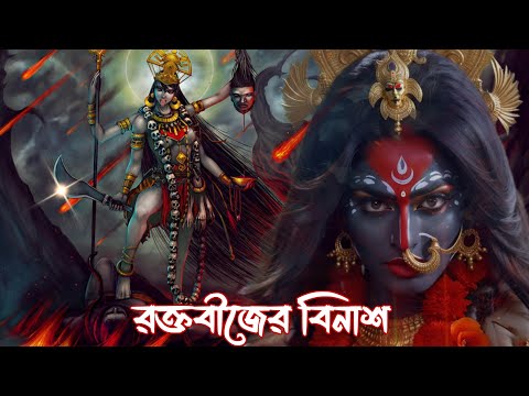 রক্তবীজের বিনাশ | Maa Kali | Maha Kali | Bangla Cartoon Golpo | Bhuter Golpo | Mahadev