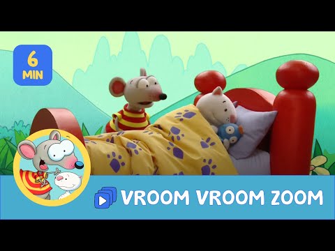 Toopy and Binoo | Binoo Sleeps In 🐱💤 | Vroom Vroom Zoom