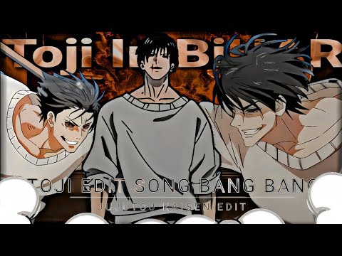 bang bang toji edit fight 💪 [ Aniflex zx ]