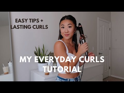 HOW I CURL MY HAIR *updated* | Easy Tips + Lasting Curls | Marisa Kay