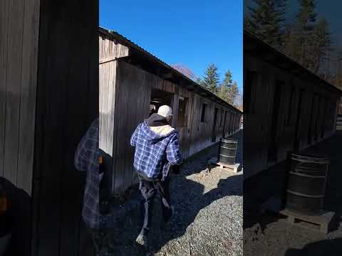 fun stage from the 2-Gun match at Sig Sauer #shorts #shootingsports #shootingcompetition