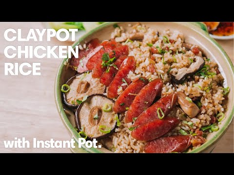 Instant Pot Claypot Chicken Rice | One Pot Recipe