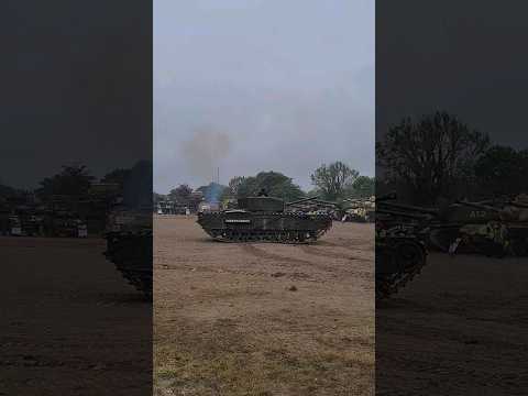 Churchill Mk III running at TANKFEST 2024 - The Tank Museum