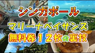 シンガポール観光の鉄板！無料券12枚もらえるマリーナベイサンズ裏技＆絶品グルメ