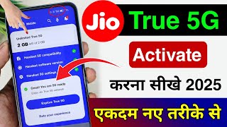 Unlimited Jio 5G Activate Kaise Kare | How To Activate Jio True 5G Data | Jio 5g Setting Kaise Kare