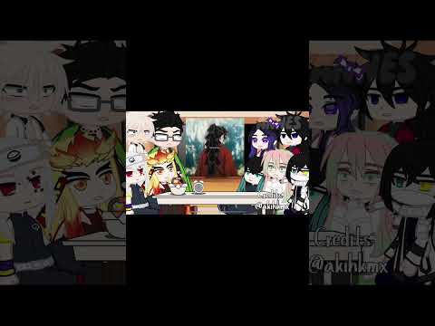 Demonslayer:Hashira's react to Yoriichi😏|Short video