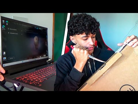 UNBOXING DO MEU NOVO NOTEBOOK (Dell G15)