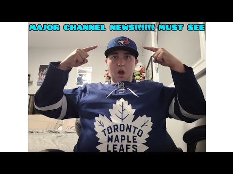 BIG CHANNEL NEWS AND UPDATES MUST WATCH THE FULL VIDEO!!!!! HOCKEY IS BACKKK!!!!!!!!! 🏒