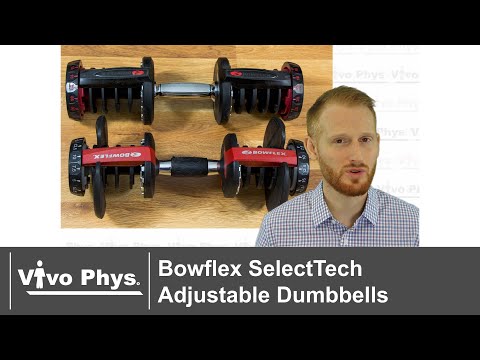 Bowflex SelectTech Adjustable Dumbbells 552 and 1090 Models