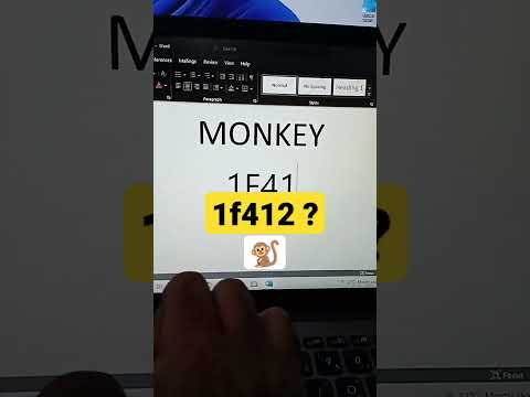 Monkey Symbol In Ms Office Word Shortcut Key
