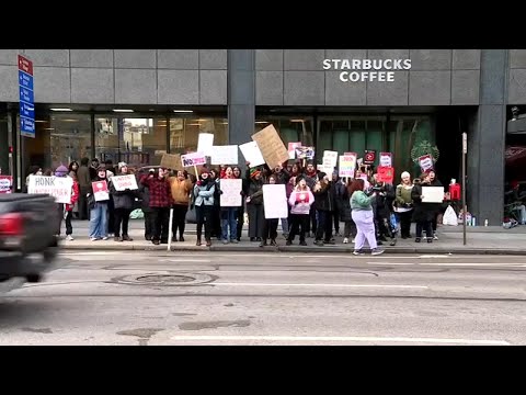 Starbucks strike expands to 300 stores on Christmas Eve