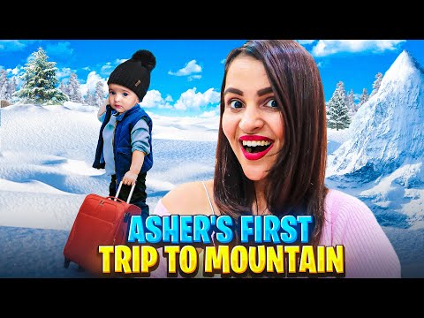 Living in MOUNTAINS for 24 HOURS with ASHER *OMG* (Itni Thand)