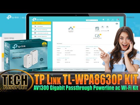 How To Setup TP LINK TL-WPA8630P KIT 📶 how to configure the tp link powerline extender wifi network