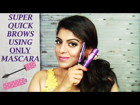 How To Fill In Eyebrows | Eyebrows With Mascara | Be Beautethical