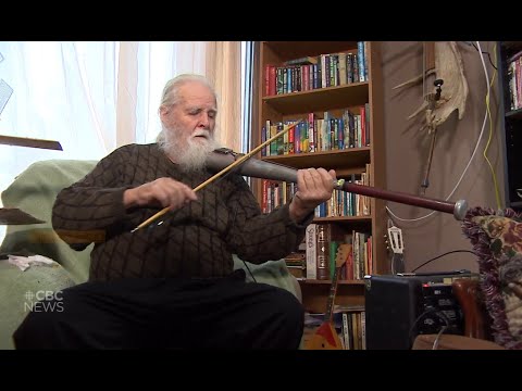 Moose antler guitar, baseball bat violin among Manitoban's musical creations