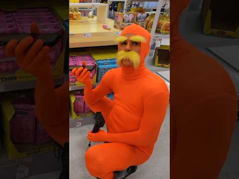 i went to the mall as SEXY LORAX 🤣