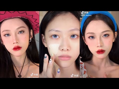 MOST BEAUTIFUL MAKEUP VIDEOS  COMPILATION CHINESE TIKTOK | Step By Step Makeup