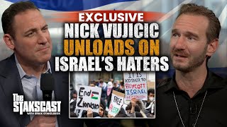 EXCLUSIVE: Nick Vujicic UNLOADS On Israel Haters, Border CRISIS & Big Tech Threat | Erick Stakelbeck