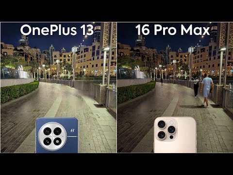 OnePlus 13 vs iPhone 16 Pro Max Camera Test Comparison