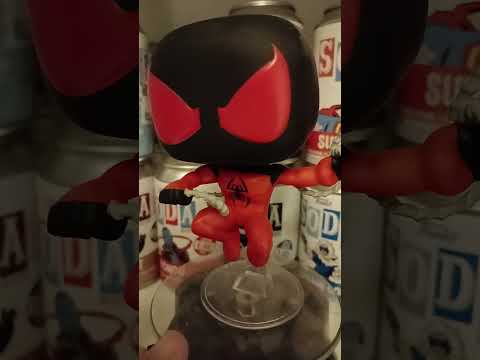 spiderman funko pop scarlet spider #marvel #spiderman #funkopop #shorts