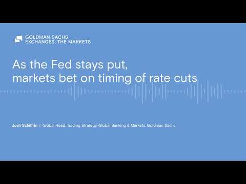 As the Fed stays put, markets bet on timing of cuts