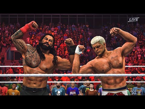 TRIBAL CHIEF ROMAN REIGNS RETURNS SUMMER SLAM 2024 | Roman Reigns vs Brock Lesnar - WWE 2k24