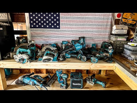 The Power Tool Wall in a Small Shop