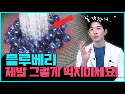 냉동 블루베리 그냥 먹으면 안되는 이유 | 당뇨에 도움이 되는 과일