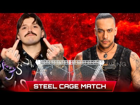 WWE 2K24 • Steel Cage Match - Dominik Mysterio VS Damian Priest | WWE