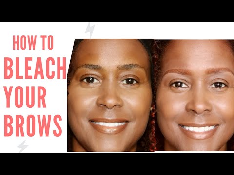 How To Lighten Your Brows