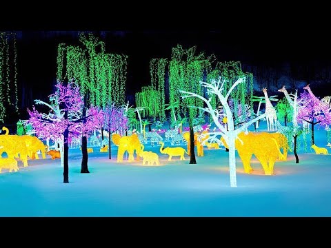 ILLUMI world’s Biggest Light Show part-1 / Mississauga light festival @rafisviews