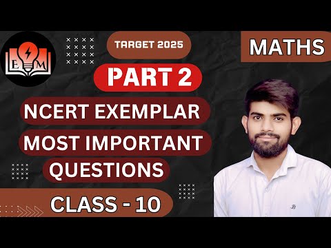 NCERT Exemplar Questions of Ch - 3 | Class 10 | Linear Equation in 2 variable | Boards 2025