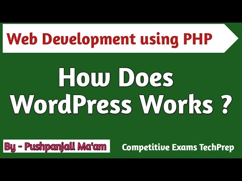 Lec - 4.3 How does WordPress works? | WordPress working in PHP in Hindi