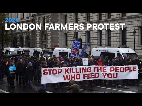 London Farmers Protest 2024 Highlights