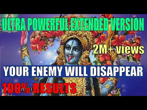 ॐ Kali mantra ॐ Remove every enemy ॐ Destroy Enemies - Om Aim Hrim Klim Chamundaye Viche