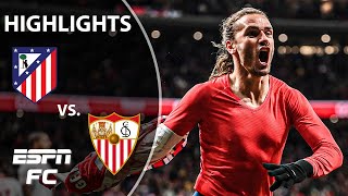 🚨 ANTOINE GRIEZMANN WINNER 🚨 Atletico Madrid vs. Sevilla | LALIGA Highlights | ESPN FC