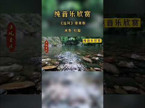 一首非常動聽的心籟知音《遠風》，空靈飄逸，簫聲陣陣，靜靜聆聽感受心靈的愜意與放鬆#純音樂#排簫#遠風#杜聰#輕音樂 #音樂 #音樂分享 #國樂