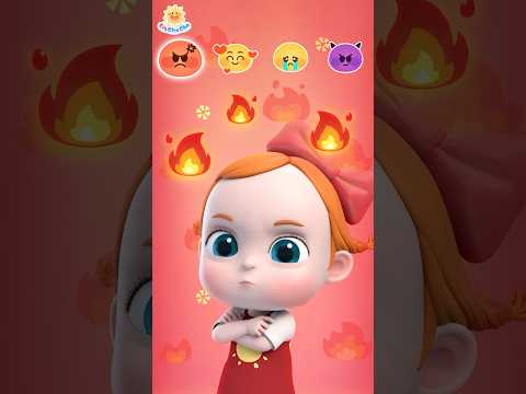 Lia Is Angry!!!😡| Learn Emojis ☺️😢👿 | LiaChaCha | #shorts #baby #emoji