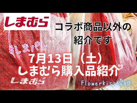 2024年7月13日（土）青木美沙子さんコラボ商品以外の購入品商品 #しまむら #しまパト